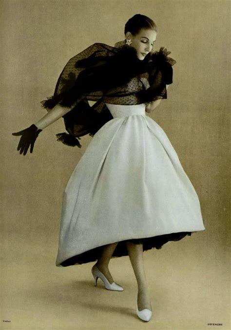 style givenchy|hubert de givenchy 1950s fashion.